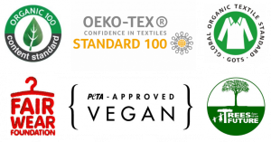 GOTS Fair Wear Vegan Trees for the Future