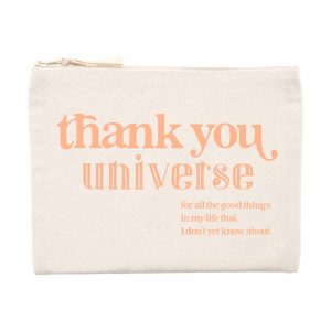 Thank You - Recycled Cotton Pouch