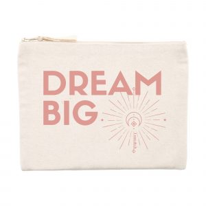 Dream Big - Recycled Cotton Pouch