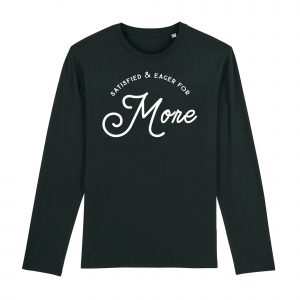 More - Men Organic Cotton Long Sleeve Tee