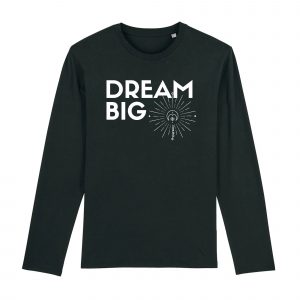 Dream Big - Men Organic Cotton Long Sleeve Tee