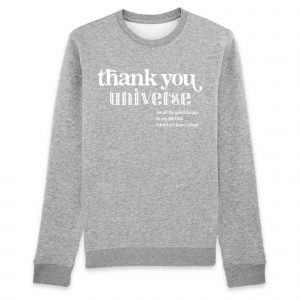 Thank You - Unisex Organic Cotton Sweatshirt