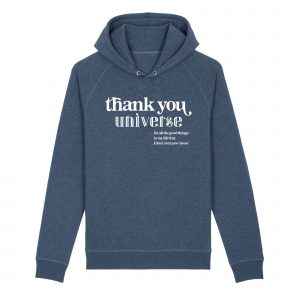 Thank You - Unisex Organic Cotton Hoodie - Side Pockets