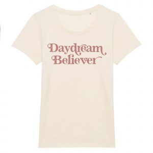 Daydream Believer - Women Organic Cotton Fitted Tee