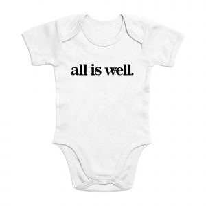 All Is Well Baby Organic Cotton Bodysuit