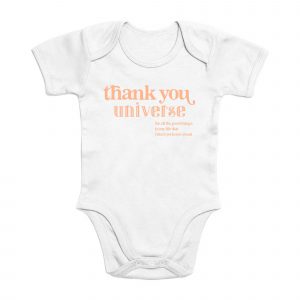 Thank You - Baby Organic Cotton Bodysuit