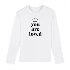 You Are Loved - Men Organic Cotton Long Sleeve Tee