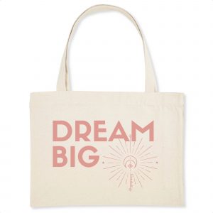 Dream Big - Organic Cotton Wide Tote