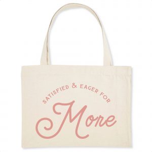 More - Organic Cotton Wide Tote