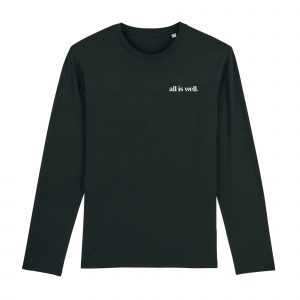 All Is Well - Men Organic Cotton Long Sleeve Tee