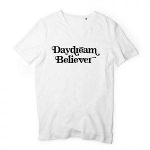Daydream Believer - Men Organic Cotton V-Neck Tee
